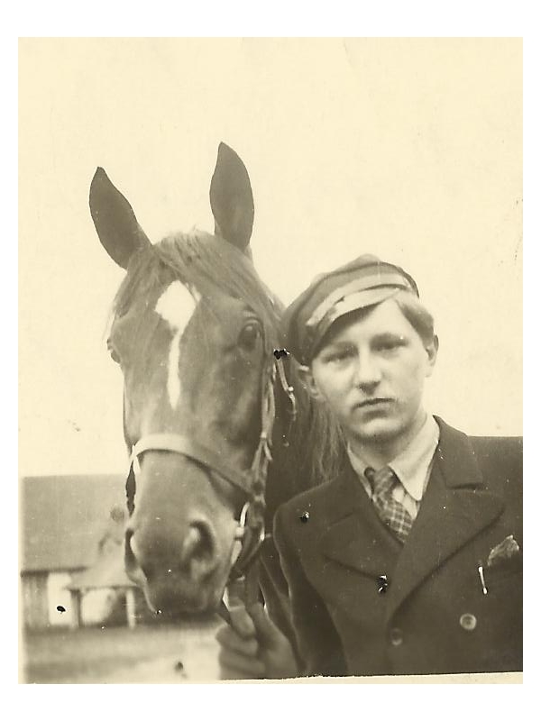 Ryszard Książyński in his youth.